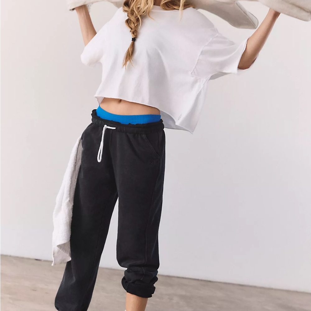 FP Movement by Free People Washed Black Joggers - Picture 4 of 14